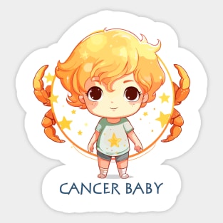 Cancer Baby 1 Sticker